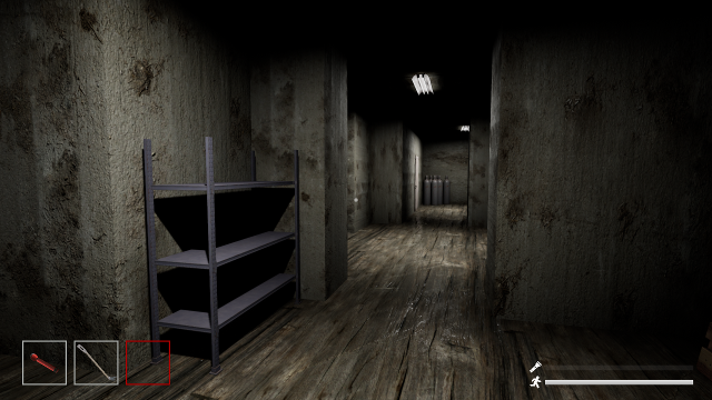 暗闇-屋内の様子