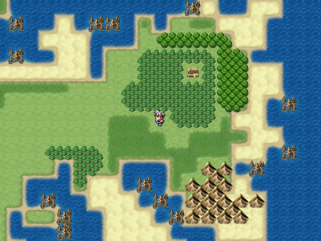 ワールドマップの様子